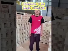 우즈베키스탄 이동 터널 kiln