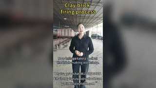 점토벽돌 소성공정용 터널가마